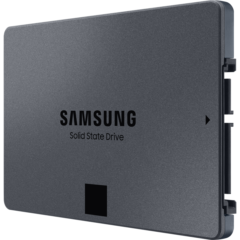 Твердотельные накопители/ Samsung SSD 870 QVO, 2000GB, 2.5" 7mm, SATA3, 4-bit MLC, R/W 560/530MB/s, IOPs 98 000/88 000, TBW 720, DWPD 0.33 (12 мес.)