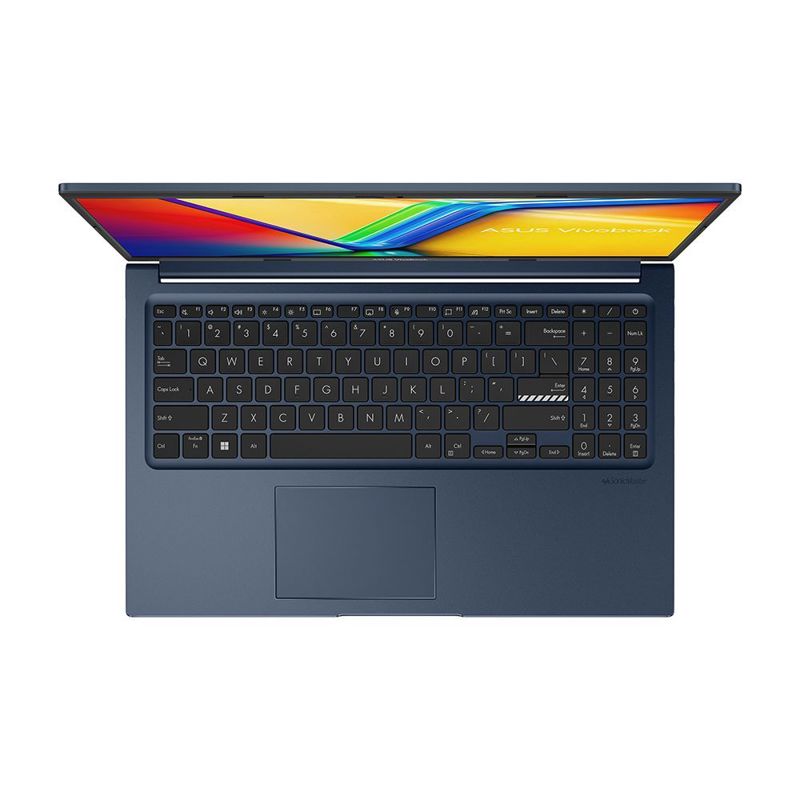 Ноутбук/ ASUS X1504VA-BQ868 15.6"(1920x1080 (матовый) IPS)/Intel Core i3 1315U(1.2Ghz)/8192Mb/512PCISSDGb/noDVD/Int:Intel UHD Graphics/Cam/BT/WiFi/42WHr/war 1y/1.7kg/Quiet Blue/DOS + +рюкзак