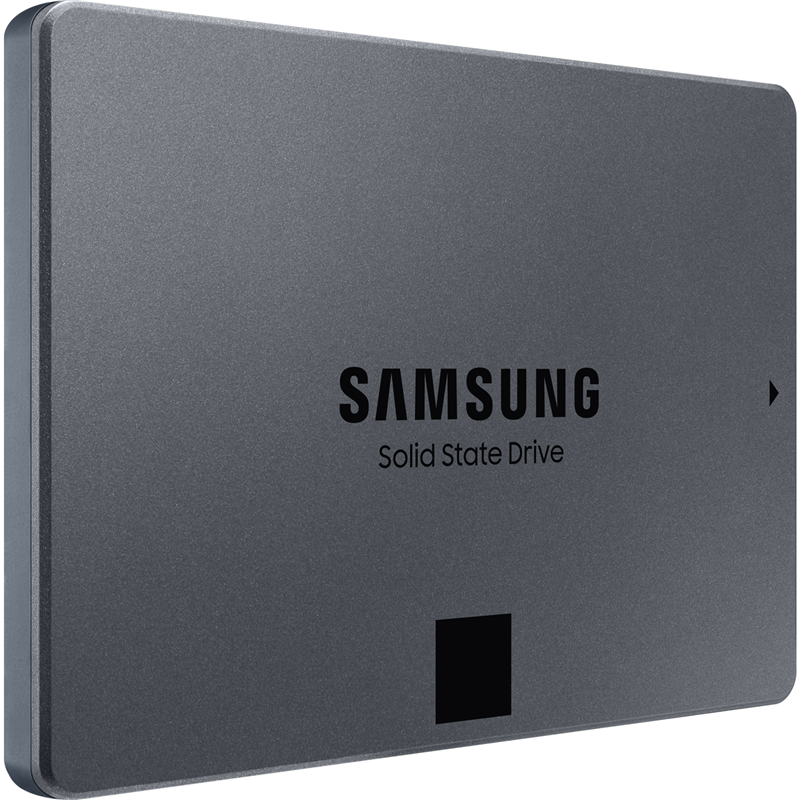 Твердотельные накопители/ Samsung SSD 870 QVO, 2000GB, 2.5" 7mm, SATA3, 4-bit MLC, R/W 560/530MB/s, IOPs 98 000/88 000, TBW 720, DWPD 0.33 (12 мес.)