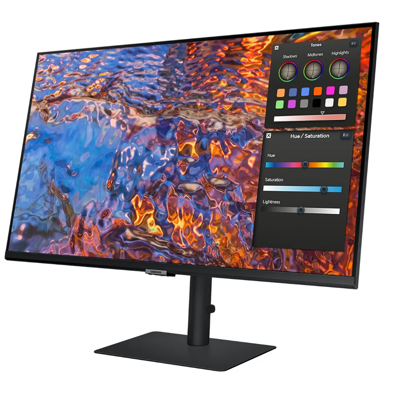 ЖК монитор Samsung S32B800PXI/ Samsung S32B800PXI 32" Wide IPS monitor, 3840*2160, 5(GtG)ms, 350 cd/m2, MEGA DCR(static 1000:1), 178°/178°, DP, HDMI, USB3.0 x3; USB-C (90 Вт), HAS, VESA 100x100mm, Windows 10, EnergyStar, black