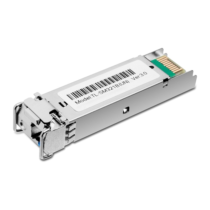 Трансивер/ 1000Base-BX WDM Bi-Directional SFP Module, LC connector, TX:1310nm/RX:1550nm, single-mode, 10km