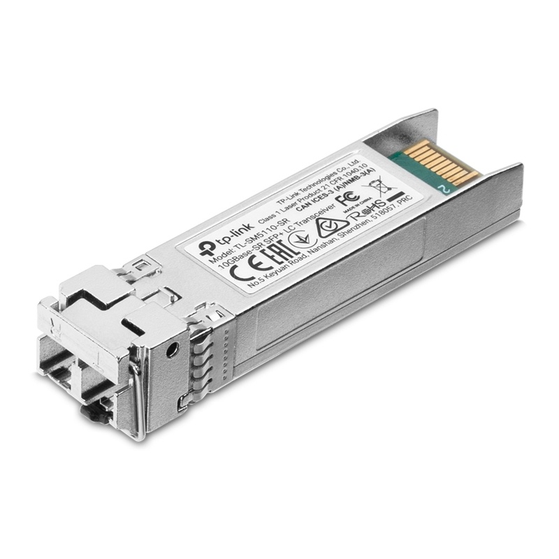 Трансивер/ 10G SFP+ Module, LC connector, 50/125um or 62.5/125um Multi-mode, 850nm wavelength, distance up to 300m.