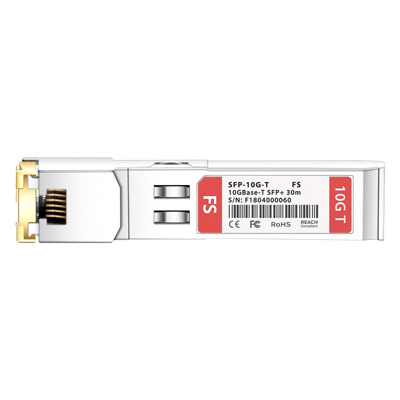 Трансивер/ FS for Mellanox MFM1T02A-T Compatible 10GBASE-T SFP+ Copper RJ-45 30m Optical Transceiver Module