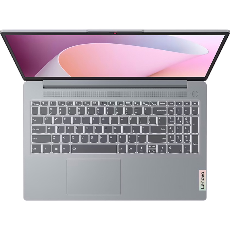 Ноутбук/ Lenovo IdeaPad Slim 3 15AMN8 15.6"(1920x1080 IPS)/AMD Ryzen 5 7520U(2.8Ghz)/8192Mb/512SSDGb/noDVD/Int:AMD Radeon/Cam/BT/WiFi/47WHr/war 1y/1.62kg/grey/noOS + 65W, RU kbd