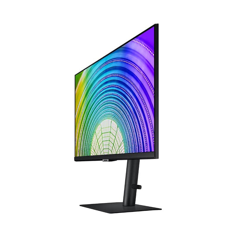 ЖК монитор Samsung S24A600UCI/ Samsung S24A600UCI 24" LCD IPS LED monitor, 2560x1440, 5(GtG)ms, 300 cd/m2, 75Hz, MEGA DCR (static 1000:1), 178°/178°, HDMI, DP, USB Hub ; USB-C(65W), HAS, VESA 100x100 mm, внутренний БП, ES8.0,TCO, black