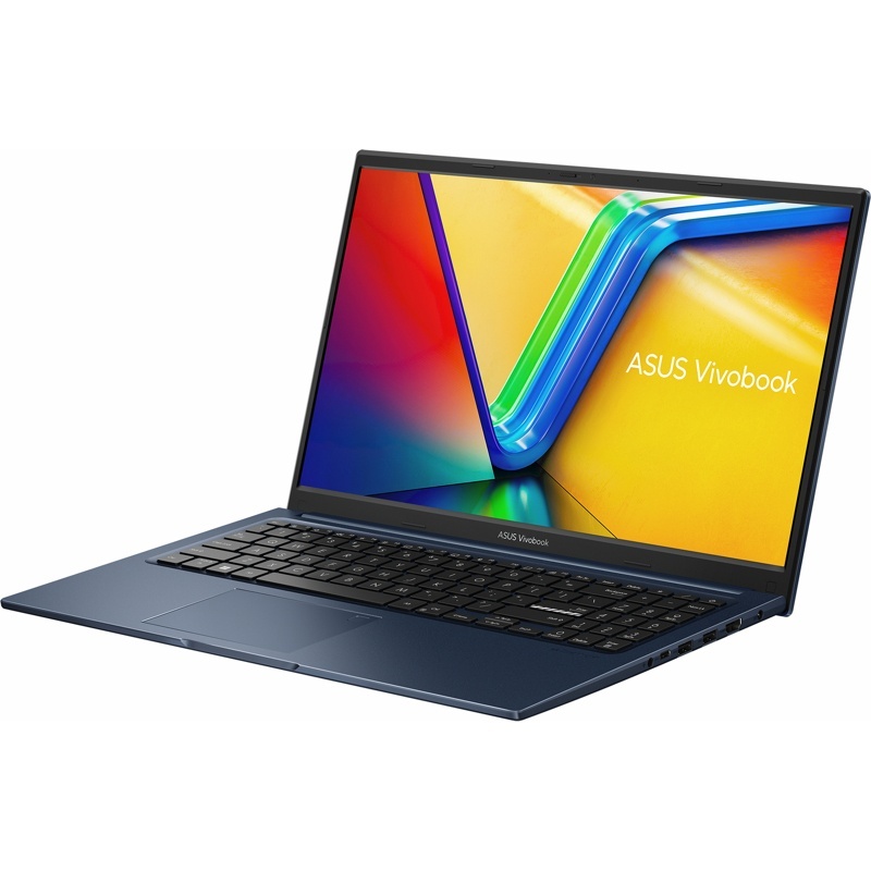 Ноутбук/ ASUS X1504VA-BQ282 15.6"(1920x1080 (матовый) IPS)/Intel Core i5 1335U(1.3Ghz)/8192Mb/512PCISSDGb/noDVD/Int:Intel UHD Graphics/Cam/BT/WiFi/42WHr/war 1y/1.7kg/Quiet Blue/DOS