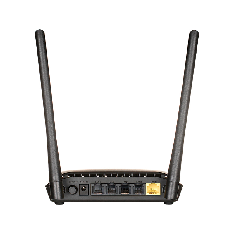 Маршрутизатор/ N300 Wi-Fi Router, 100Base-TX WAN, 4x100Base-TX LAN, 2x5dBi external antennas