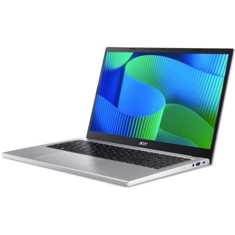 Ноутбук/ ACER Extensa 15 EX215-34-C2LD 15.6"(1920x1080 (матовый) IPS)/Intel Celeron N100(1Ghz)/8192Mb/512PCISSDGb/noDVD/Int:UMA/Cam/BT/WiFi/50WHr/war 1y/1.8kg/Silver/NoOS