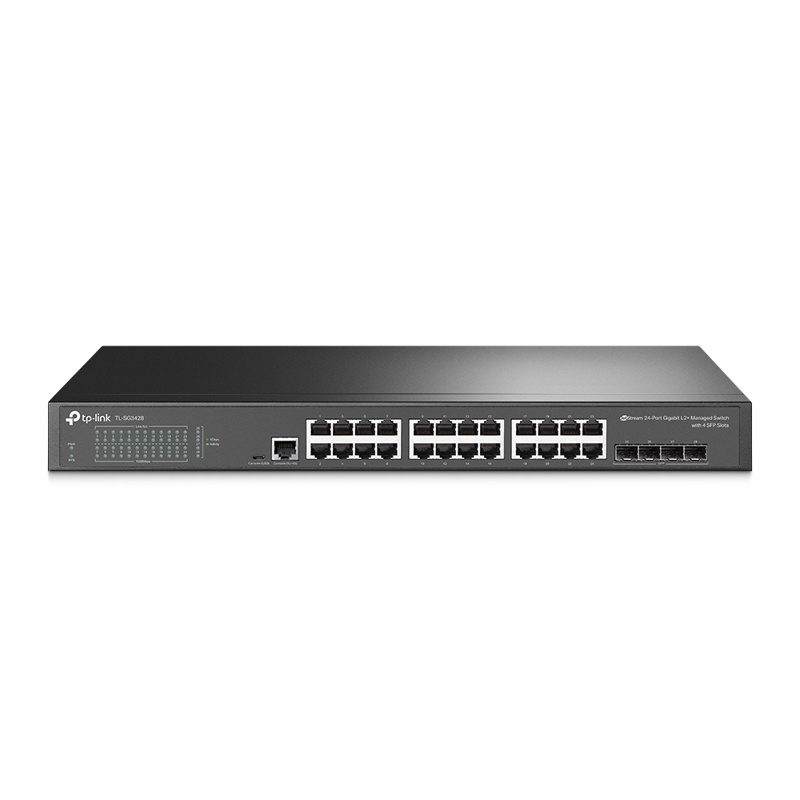 Коммутатор/ JetStream™ 24-port Gigabit L2/L2+ Managed Switch with 4 SFP slots, support SDN controller, abundant L2/L2+ features, 1U rack mountable