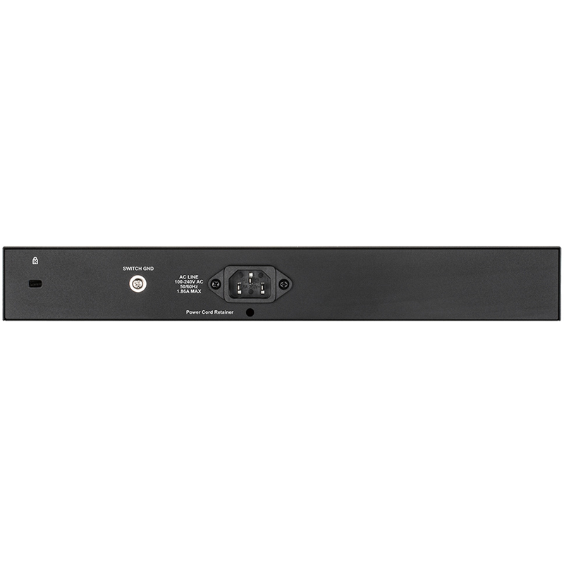 Коммутатор/ DGS-1210-10MP/FL Managed L2 Switch 8x1000Base-T PoE, 2x1000Base-X SFP, PoE Budget 130W, Surge 6KV, CLI