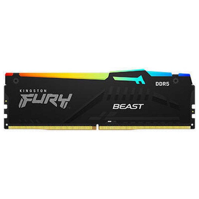 Память оперативная/ Kingston 8GB 6000MT/s DDR5 CL36 DIMM FURY Beast RGB EXPO