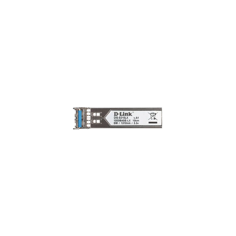 Трансивер/ S310LX Industrial SFP Transceiver, 1000Base-LX, Duplex LC, 1310nm, Single-mode, 10KM, - 40° to 85°C