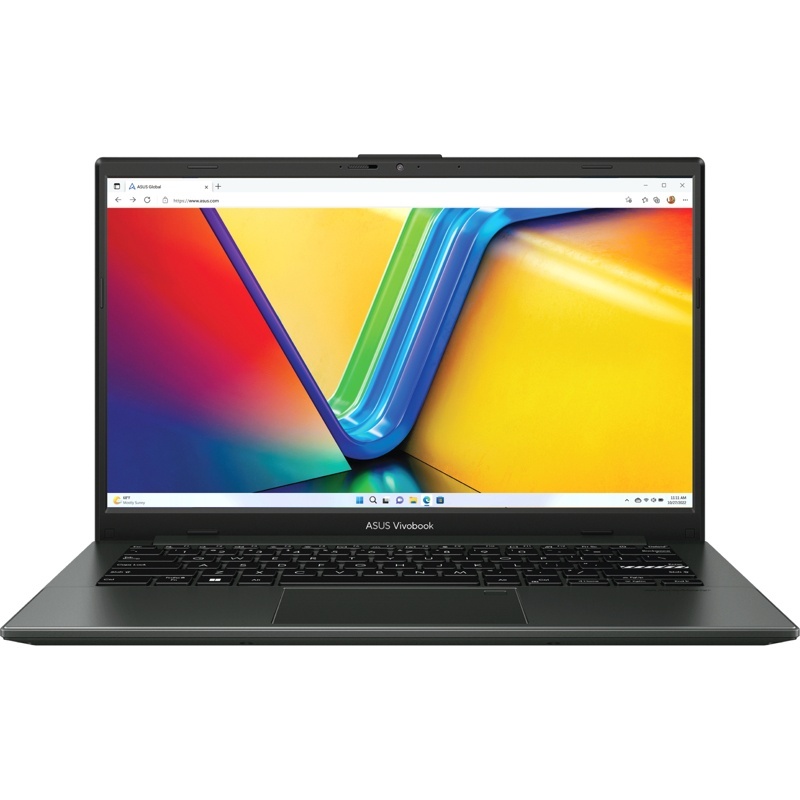 Ноутбук/ ASUS E1404FA-EB045 14"(1920x1200 (матовый) IPS)/AMD Ryzen 5 7520U(2.8Ghz)/8192Mb/512PCISSDGb/noDVD/Int:AMD Radeon/Cam/BT/WiFi/42WHr/war 1y/1.38kg/Mixed Black/noOS + NumberPad