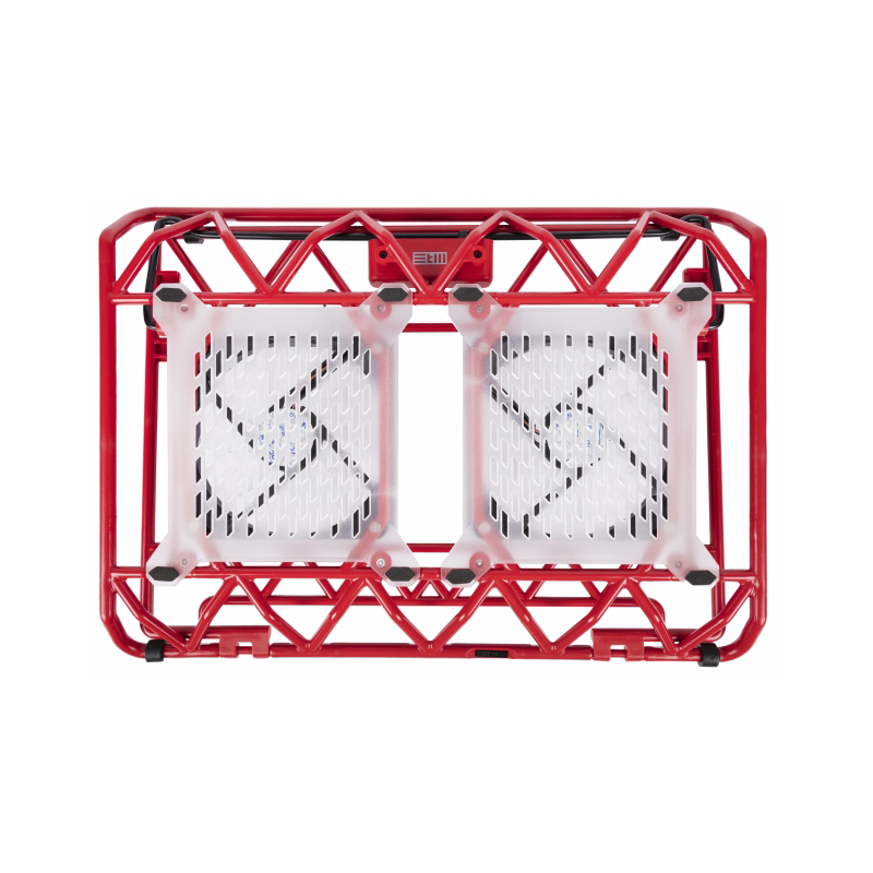 Подставка для ноутбука STM IP33 Red/ STM Laptop Cooling IP33 Red (17,3"", 2x(120x120), plastic+metal mesh)