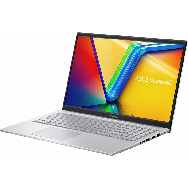 Ноутбук/ ASUS X1504VA-BQ286 15.6"(1920x1080 (матовый) IPS)/Intel Core i5 1335U(1.3Ghz)/8192Mb/512PCISSDGb/noDVD/Int:Intel UHD Graphics/Cam/BT/WiFi/42WHr/war 1y/1.7kg/Cool Silver/DOS