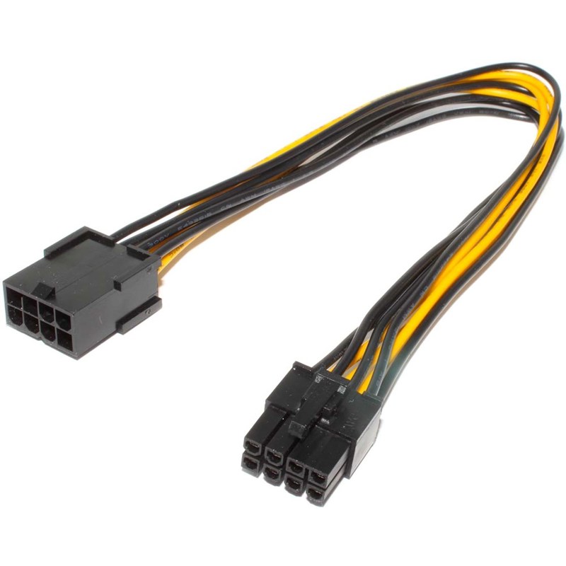 Кабель питания 8 pin PCI-E  from PCU 18AWG 0.4m