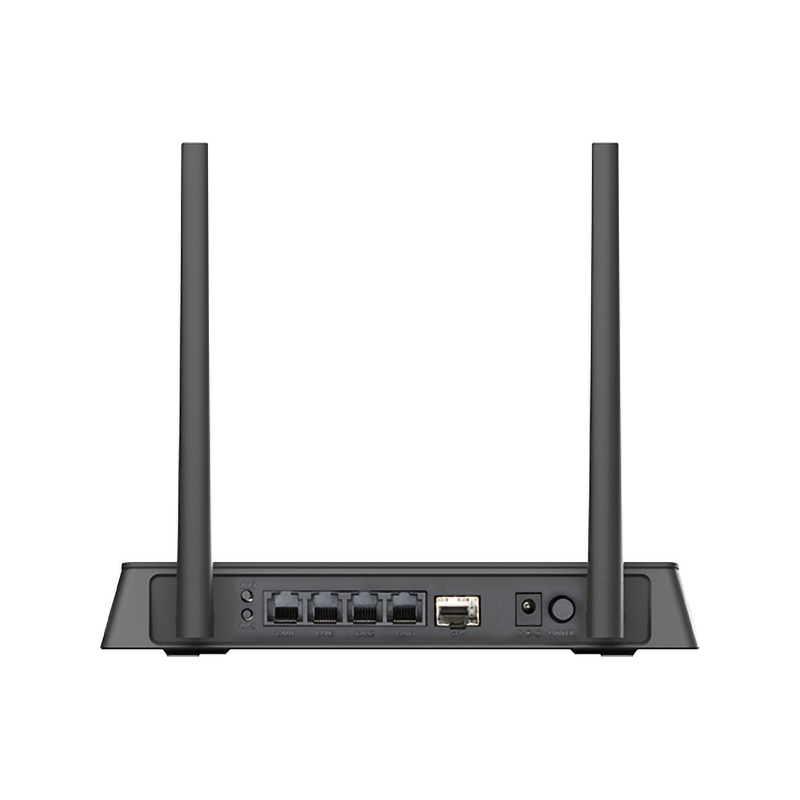 маршрутизатор/ DIR-615/GF,DIR-615/GFRU N300 Wi-Fi Router, 1000Base-X SFP WAN, 4x100Base-TX LAN, 2x5dBi external antennas