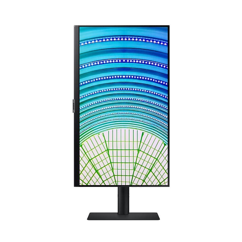 ЖК монитор Samsung S24A600UCI/ Samsung S24A600UCI 24" LCD IPS LED monitor, 2560x1440, 5(GtG)ms, 300 cd/m2, 75Hz, MEGA DCR (static 1000:1), 178°/178°, HDMI, DP, USB Hub ; USB-C(65W), HAS, VESA 100x100 mm, внутренний БП, ES8.0,TCO, black