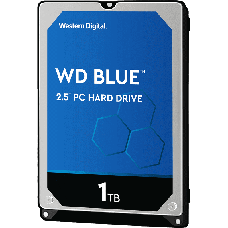 Жесткий диск/ HDD WD SATA3 1TB 2.5"" Blue 5400 RPM 128Mb 1 year warranty